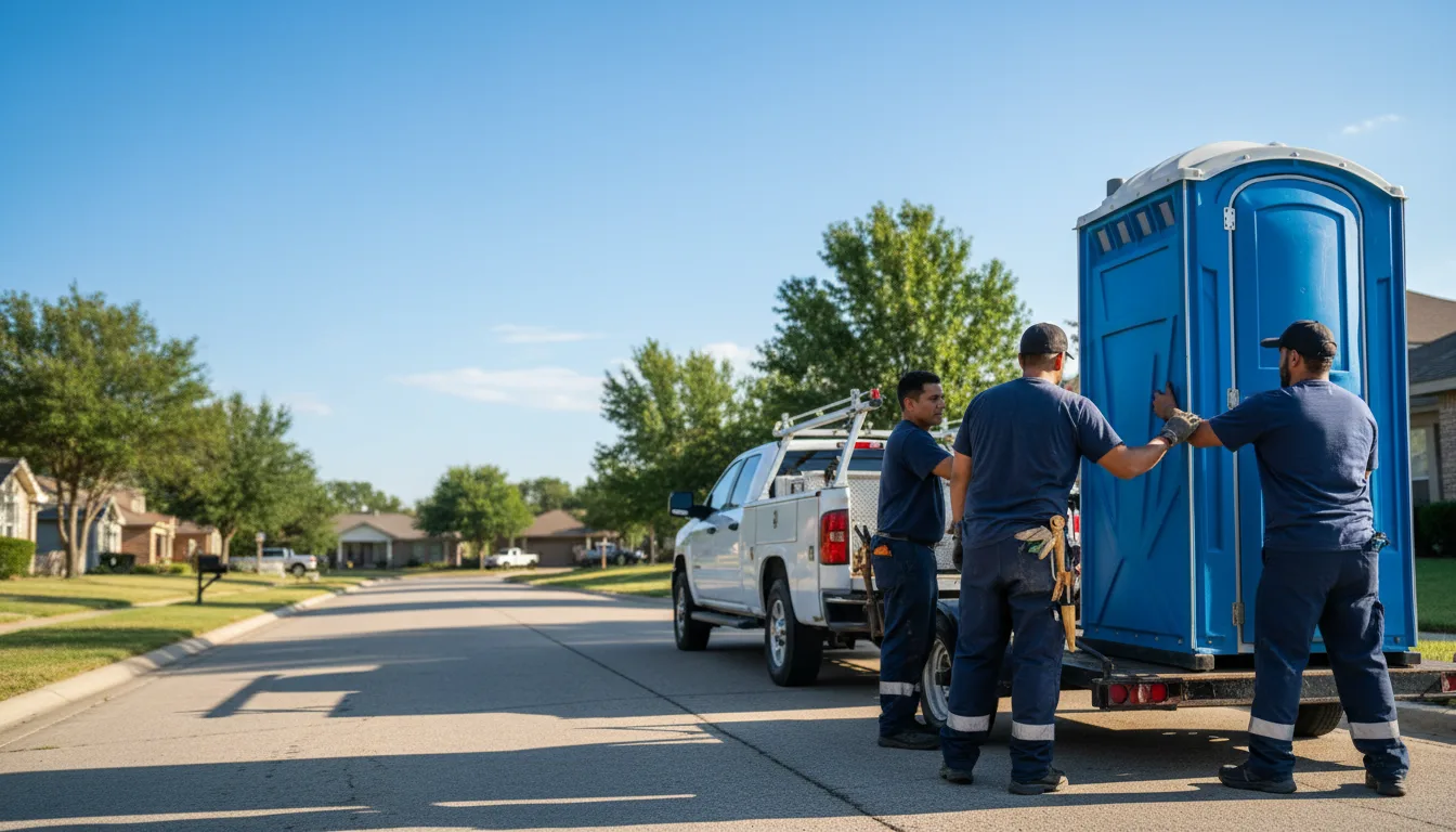 Portable Toilet Rental in Paris, TX near me